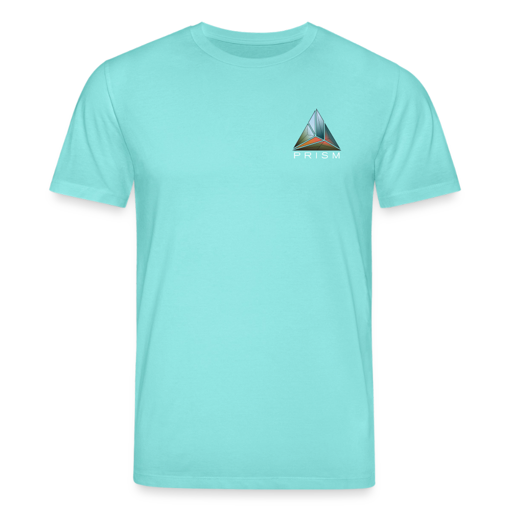 PRISM // TIDAL-CIRCUIT – Premium Bio-Shirt - Poolblau