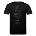 PRISM // MAGMA-CORE – Premium Bio-Shirt - Schwarz