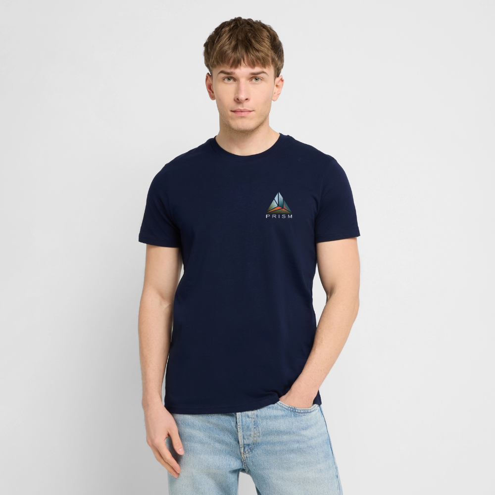PRISM // TIDAL-CIRCUIT – Premium Bio-Shirt - Navy