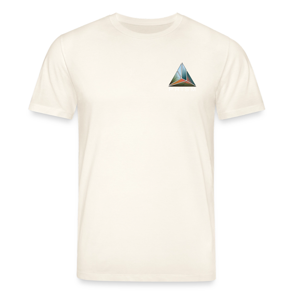 PRISM // MYCELIUM-PROTOCOL – Premium Bio-Shirt - Naturweiß 
