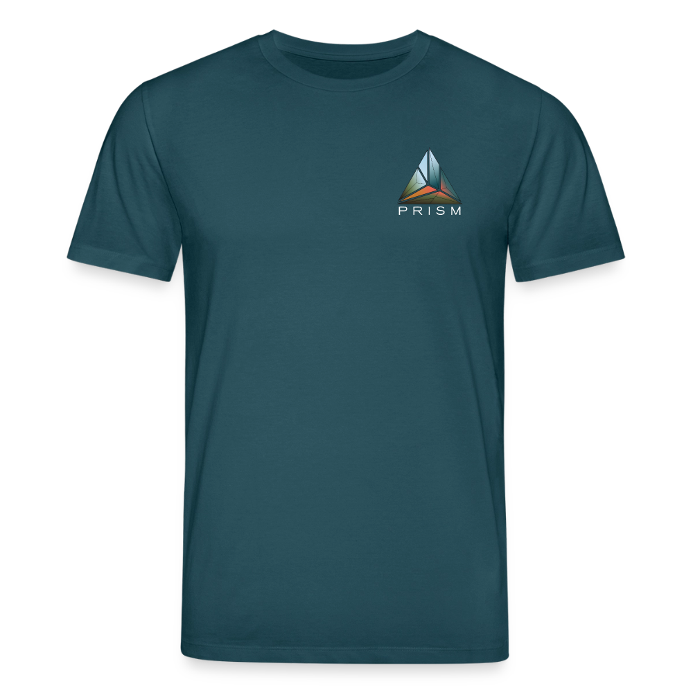PRISM // TIDAL-CIRCUIT – Premium Bio-Shirt - Dunkles Petrol