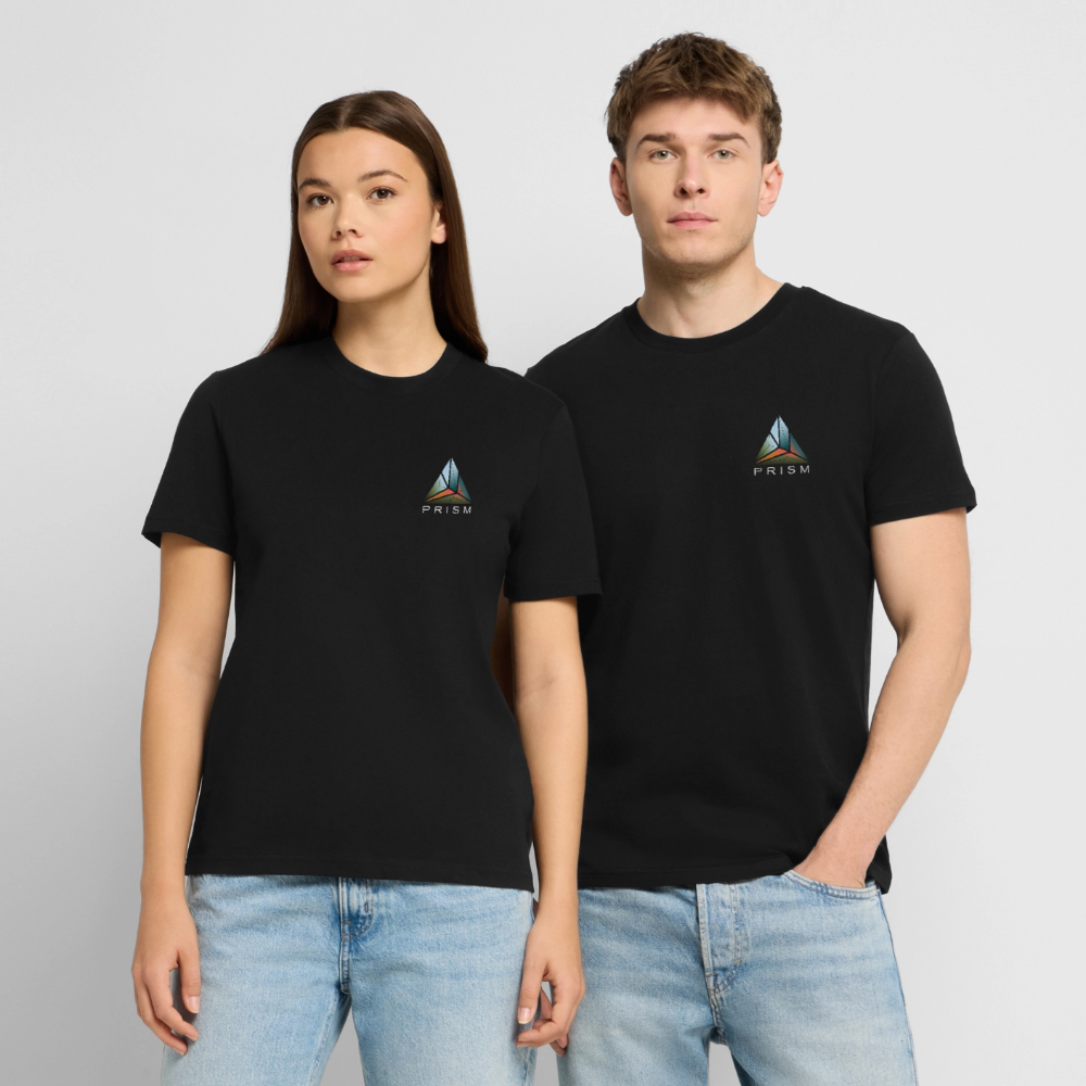 PRISM // MAGMA-CORE – Premium Bio-Shirt - Schwarz