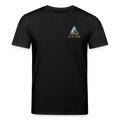 PRISM // WIND-VECTOR – Premium Bio-Shirt - Schwarz
