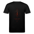 PRISM // TECTONIC-SIGNAL – Premium Bio-Shirt - Schwarz