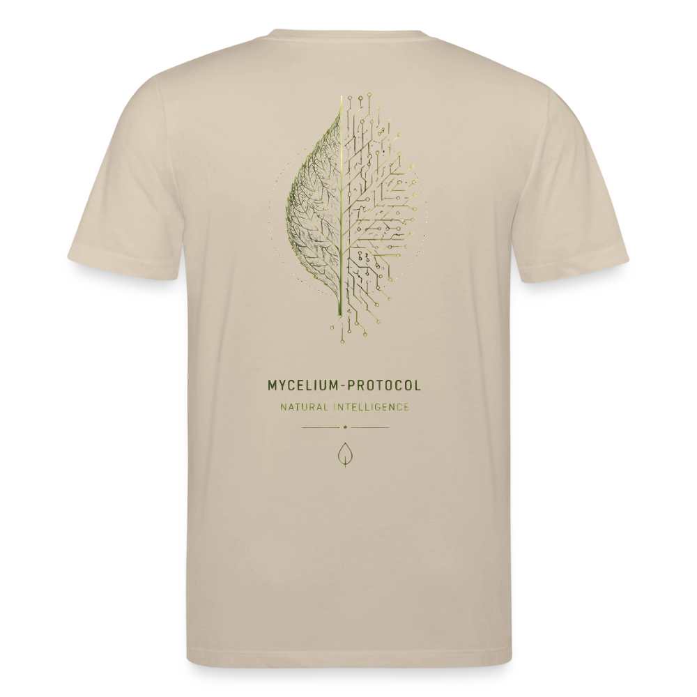 PRISM // MYCELIUM-PROTOCOL – Premium Bio-Shirt - Beige